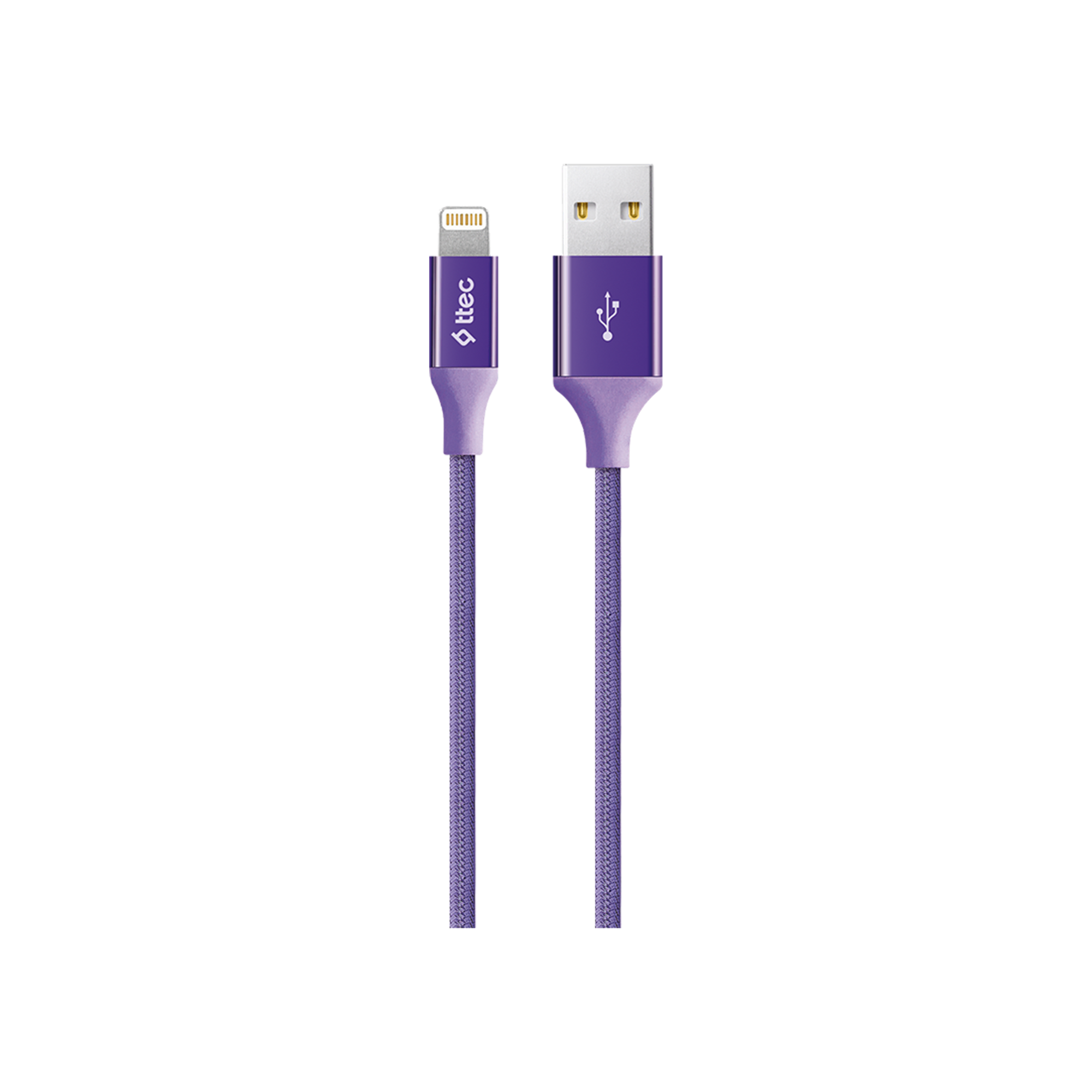 Ttec AlumiCable iPh. Şarj Kablosu Mor