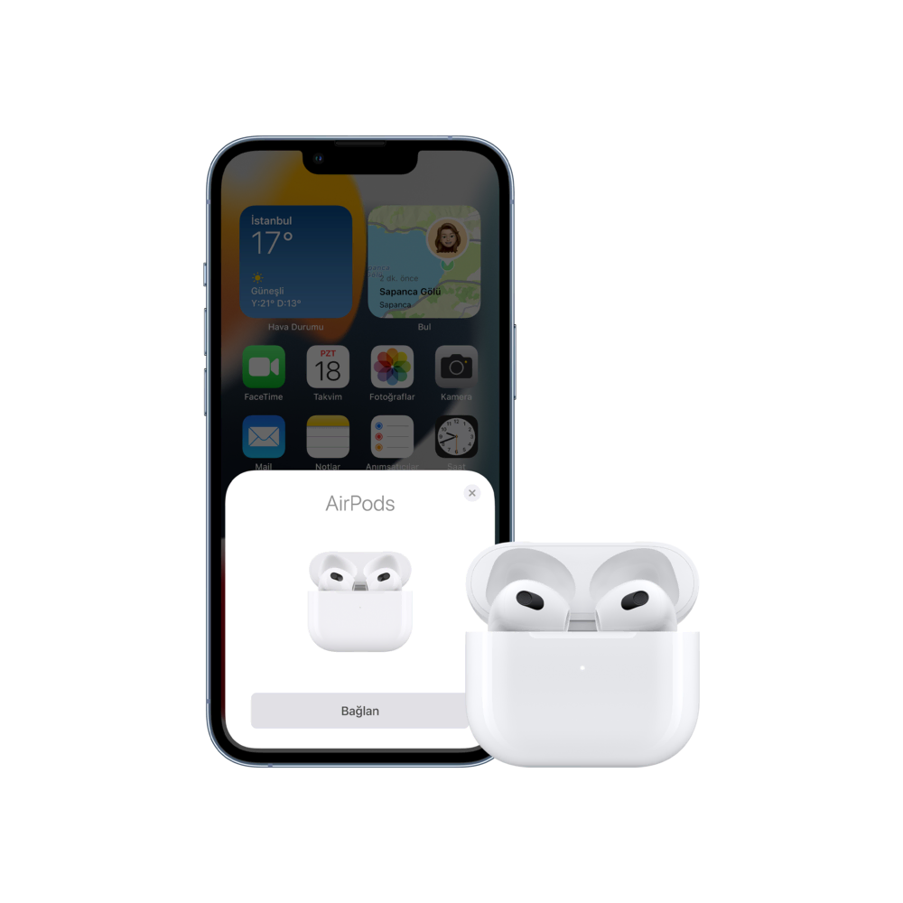 Apple AirPods 3. Nesil Lightning Şarj Kulaklık