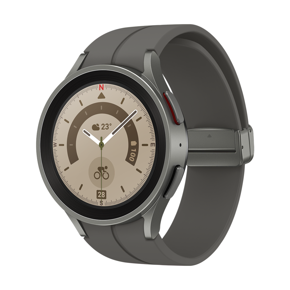Samsung Galaxy Watch5 Pro Gri Titanyum Akıllı Saat