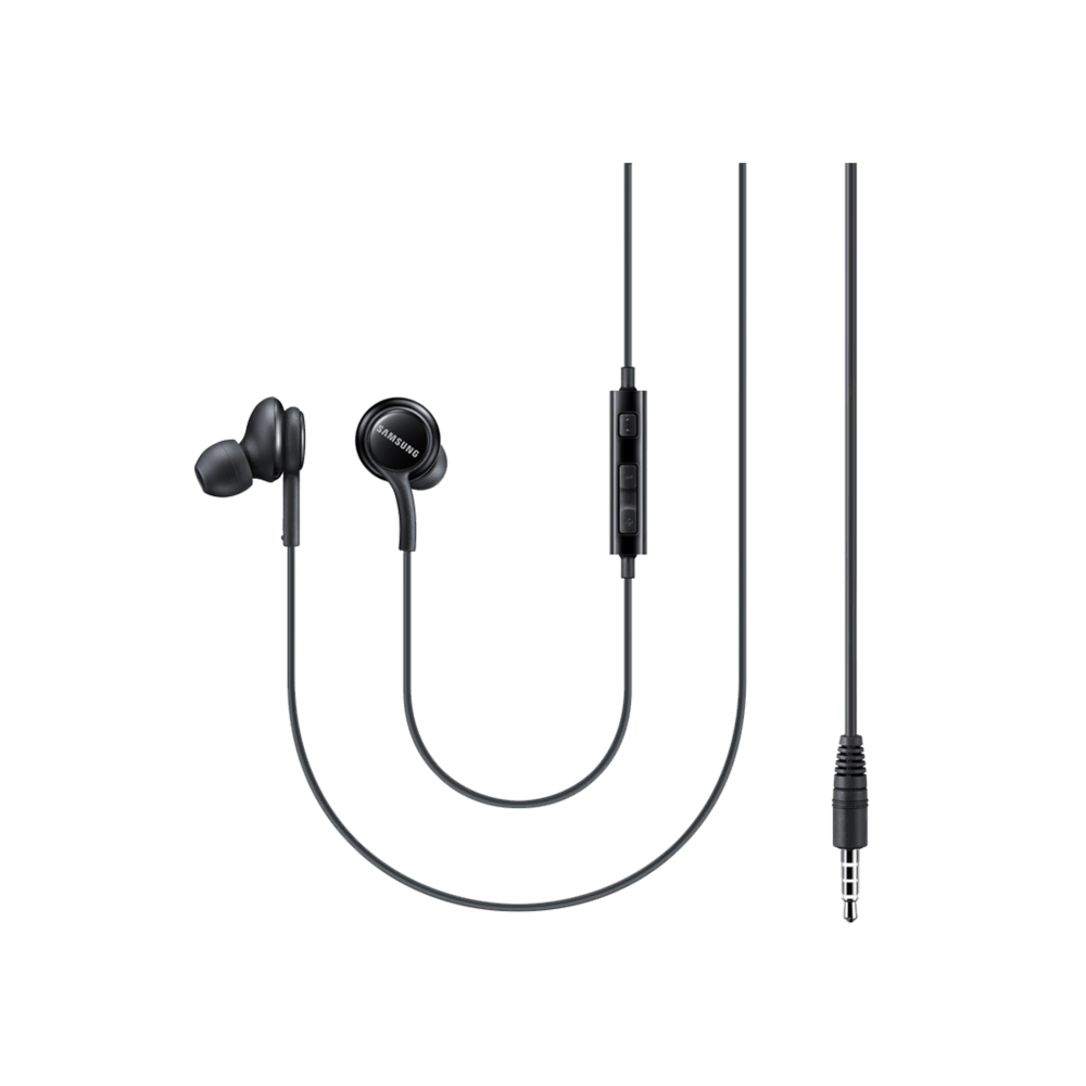 Samsung 3.5mm Kablolu Kulaklık - Siyah Telefon Kulaklığı