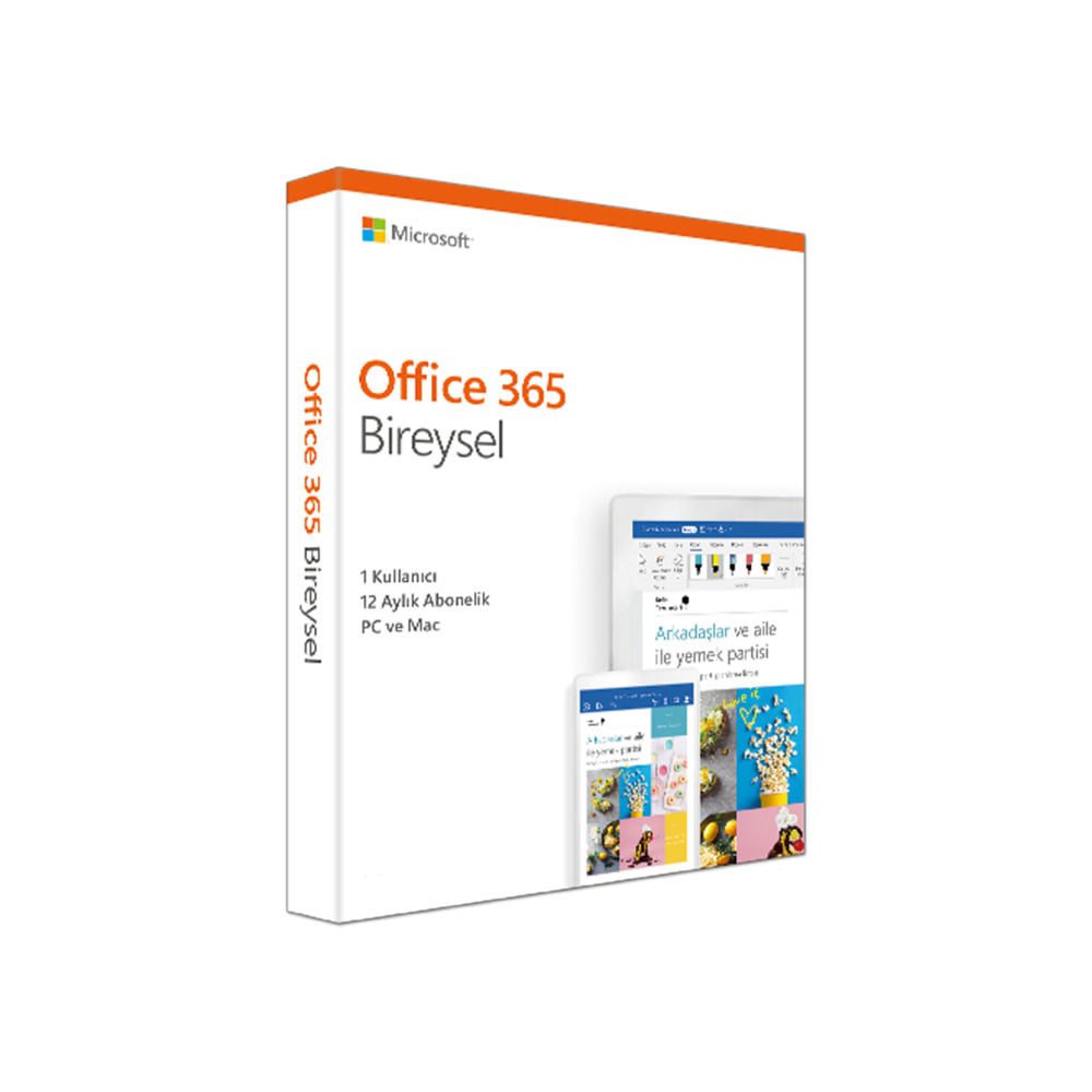 Microsoft 365 Bireysel Türkçe Yeni Bilgisayar Çevre Birimleri