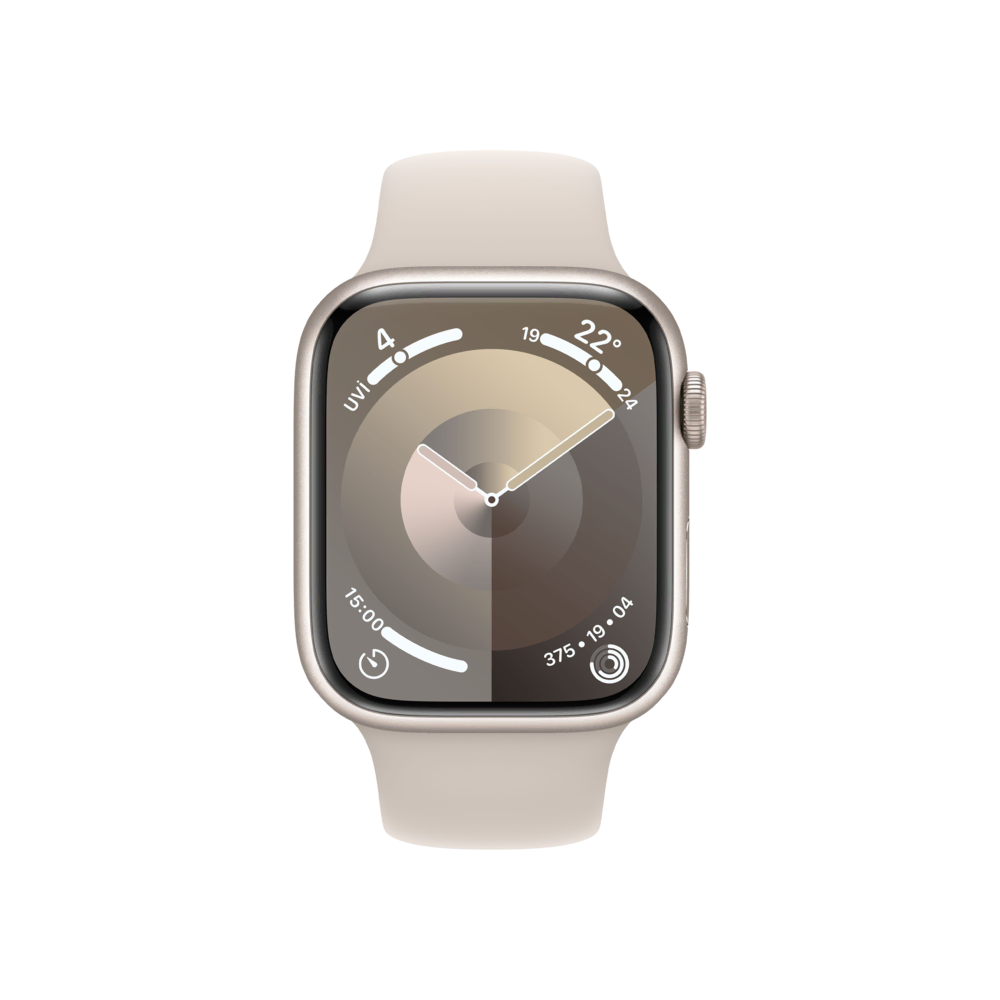 Apple Watch S9, 41mm Yıldız Işığı SB S/M Akıllı Saat