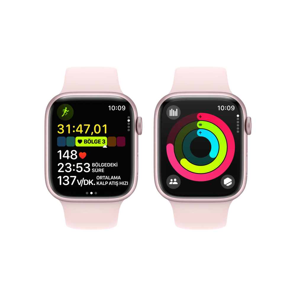 Apple Watch S9  41mm Pembe SB - M/L Akıllı Saat
