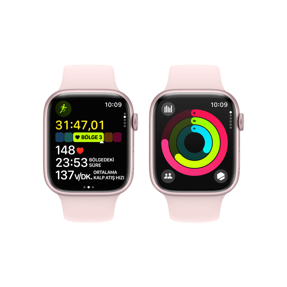 Apple Watch S9 45mm Pembe SB - M/L Akıllı Saat