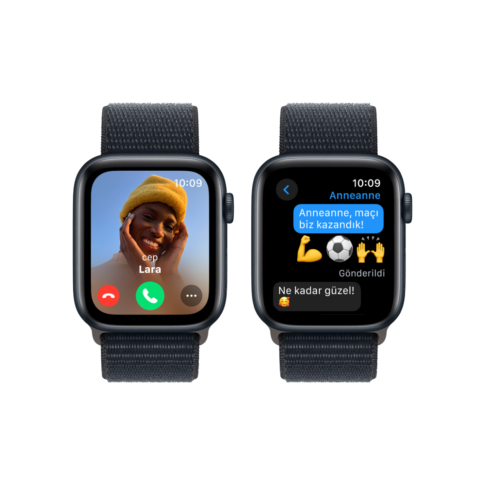 Apple Watch SE,  40mm Gece yarısı Loop Akıllı Saat