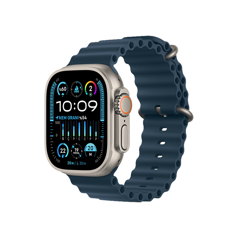 Apple Watch Ultra 2, 49mm Okyanus Mavisi Akıllı Saat