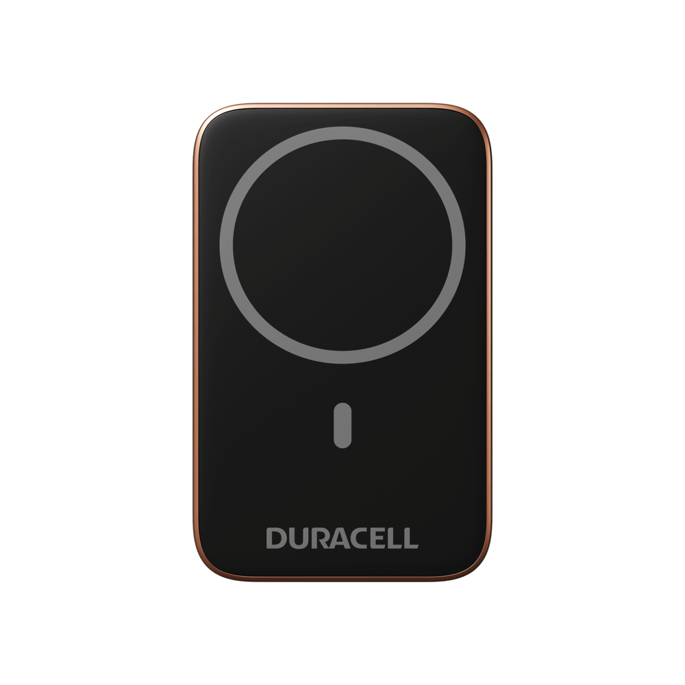DURACELL 5000 PBANK MAGSAFE 12W BLACK Powerbank