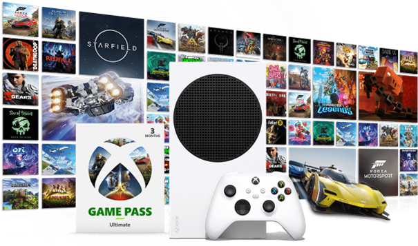 MicrosoftXbox Series S 512G+3Ay Gamepass Oyun Konsolu