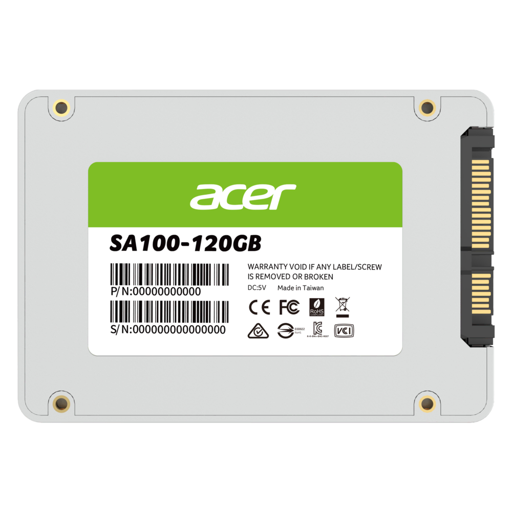 ACER SSD SA100 2.5'' 120GB Bilgisayar Çevre Birimleri