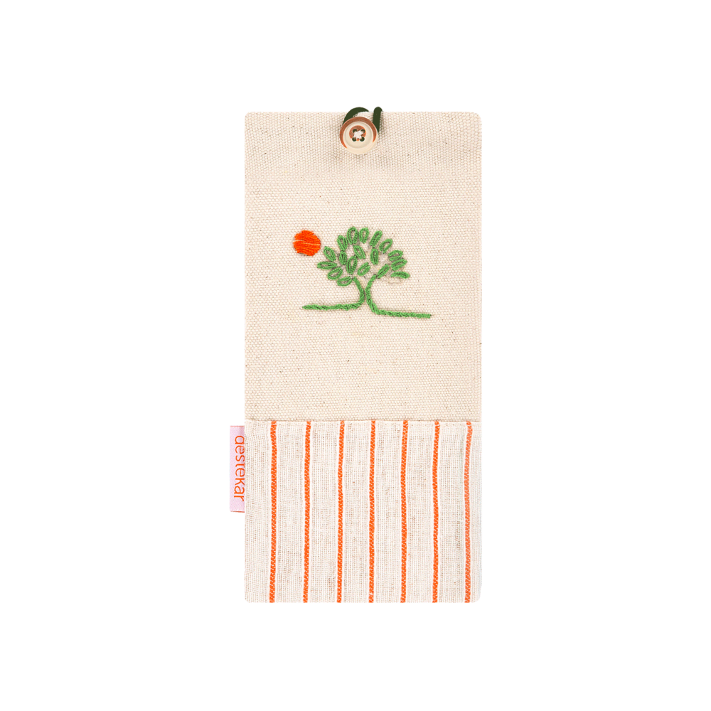 destekar Gözlük Kılıfı Kırmızı Çizgili UmutKent Koleksiyonu Ürünleri