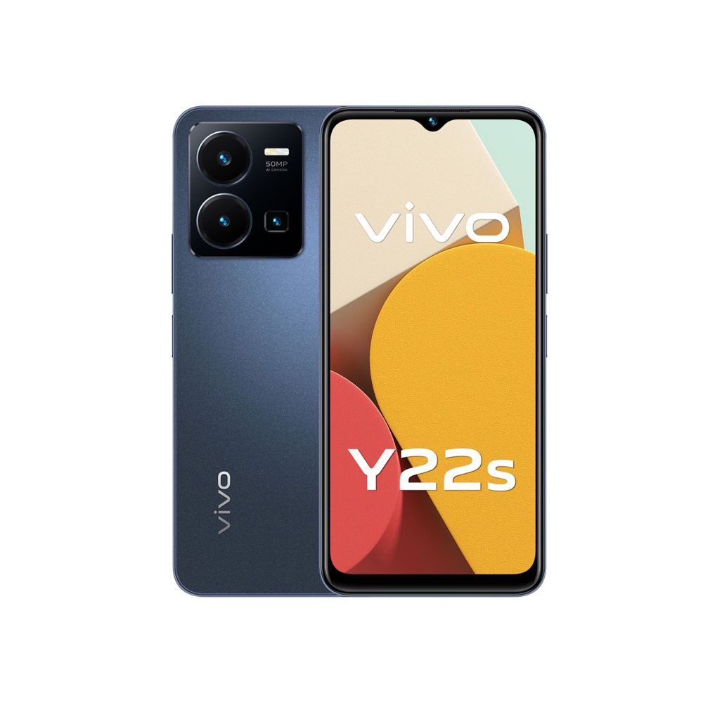Vivo Y22s 4/64GB Koyu Mavi Android Telefon Modelleri