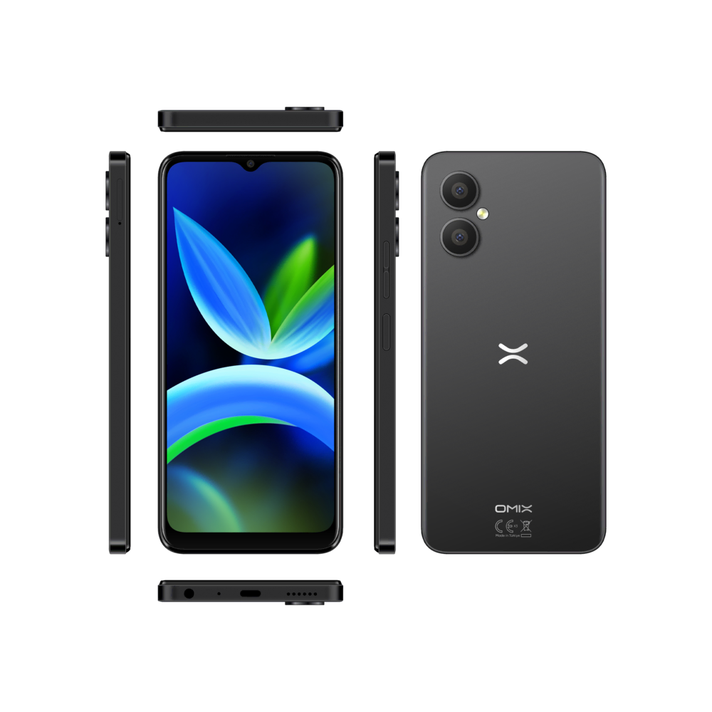 OMIX X3 4/64GB Grafit Android Telefon Modelleri