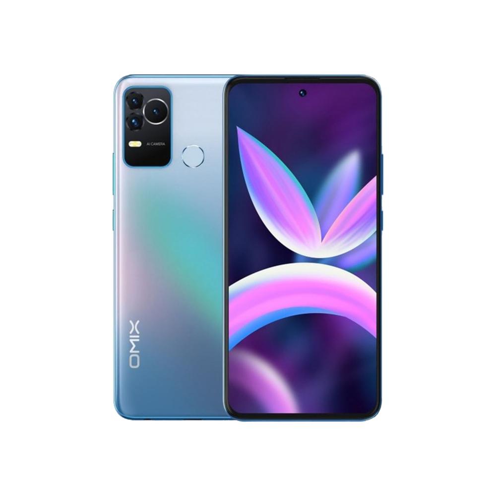 Omix X400 128 4GB Mavi Kulaklık Hediyeli Android Telefon Modelleri