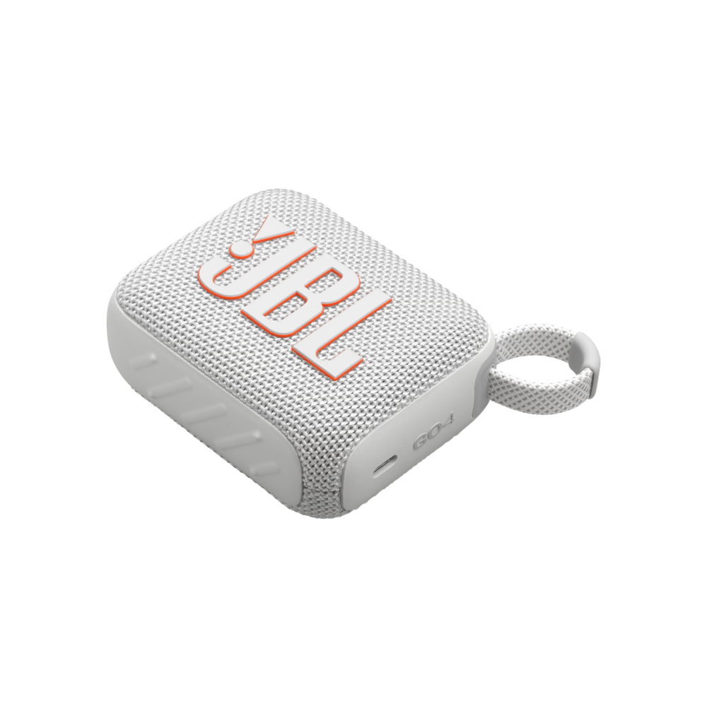 JBL Go4 Bluetooth Hoparlör IP67 Beyaz Hoparlör