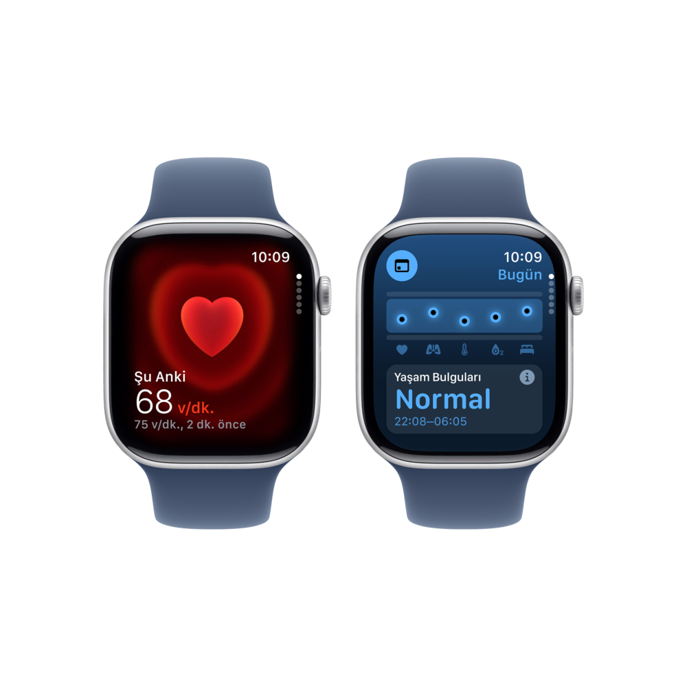 Apple Watch 10 GPS 46mm Gümüş SB-M/L Akıllı Saat