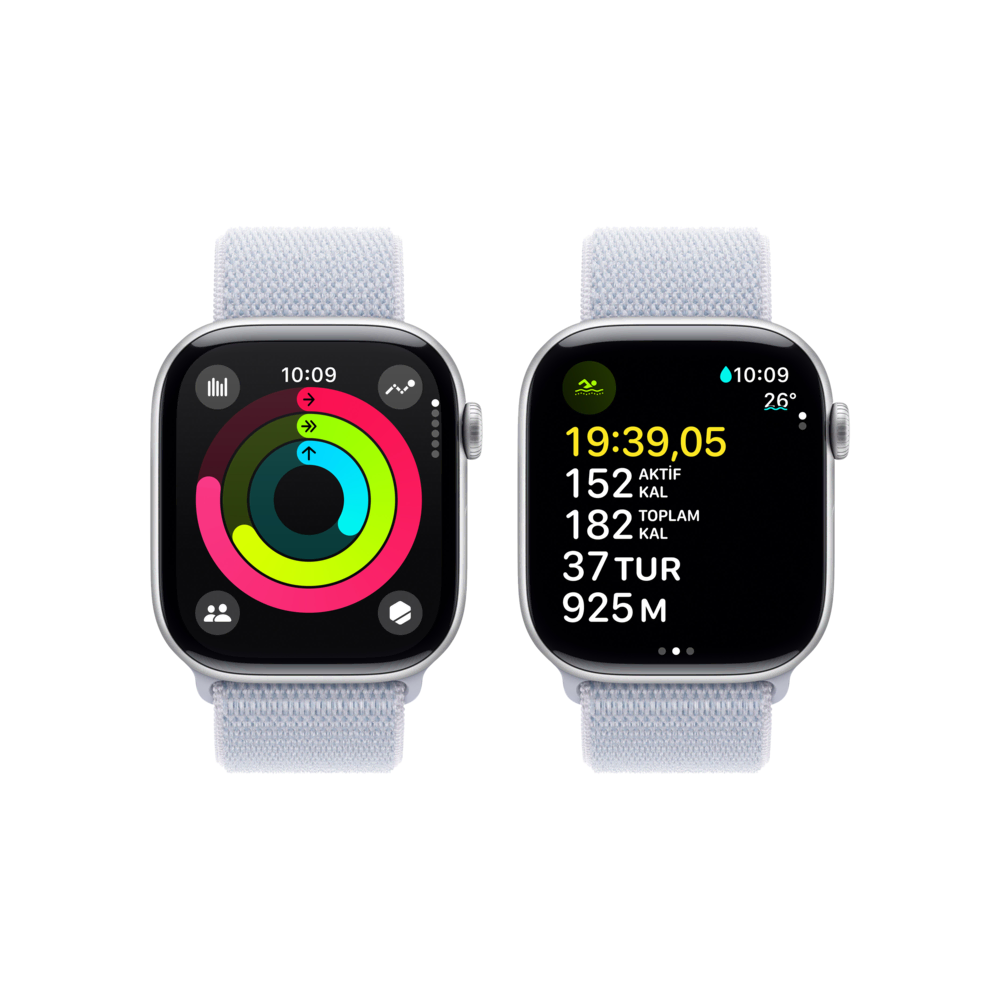 Apple Watch 10 GPS 46mm Gümüş SL Akıllı Saat