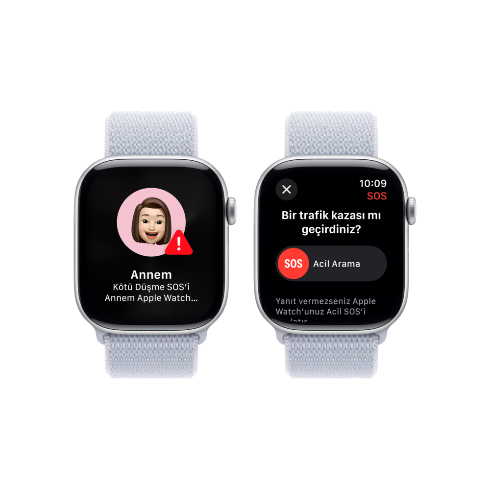 Apple Watch 10 GPS 46mm Gümüş SL Akıllı Saat