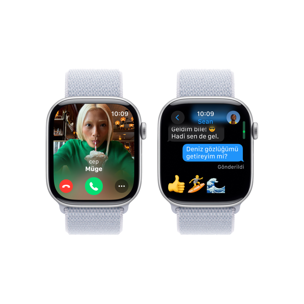 Apple Watch 10 GPS 46mm Gümüş SL Akıllı Saat