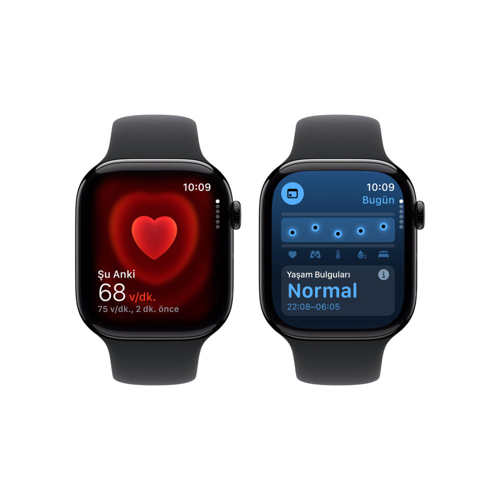 Apple Watch 10 GPS 46mm Siyah SB-S/M Akıllı Saat