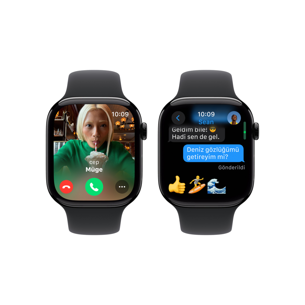 Apple Watch 10 GPS 46mm Siyah SB-S/M Akıllı Saat