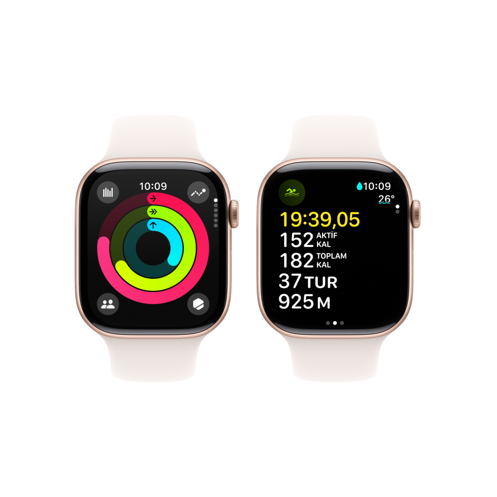 Apple Watch 10 GPS 46mm Altın S. SB-M/L Akıllı Saat