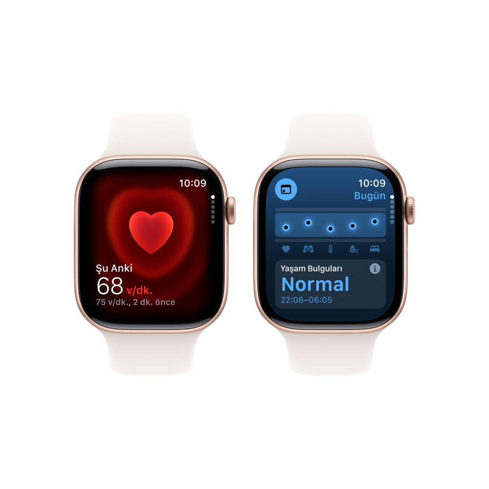 Apple Watch 10 GPS 46mm Altın S. SB-M/L Akıllı Saat