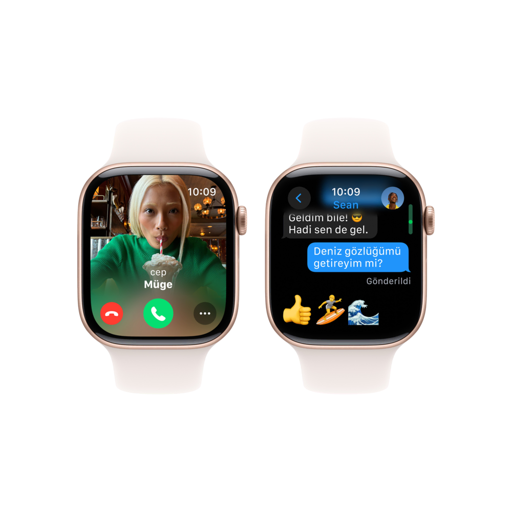 Apple Watch 10 GPS 46mm Altın S. SB-M/L Akıllı Saat