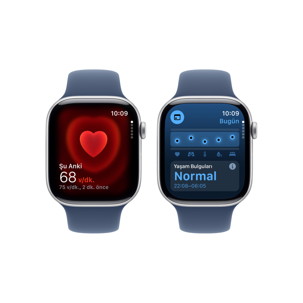 Apple Watch 10 GPS 42mm Gümüş SB-S/M Akıllı Saat