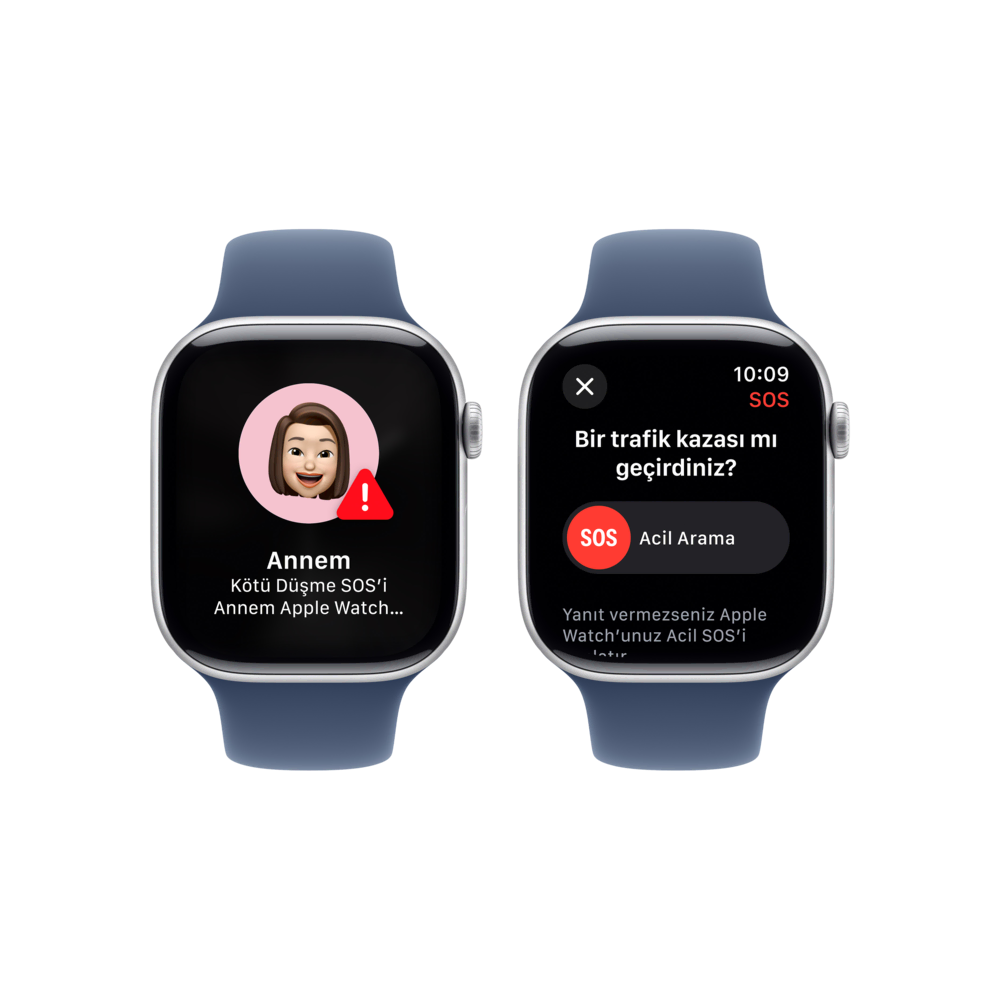 Apple Watch 10 GPS 42mm Gümüş SB-S/M Akıllı Saat