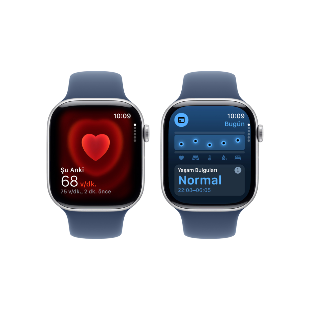 Apple Watch 10 GPS 42mm Gümüş SB-M/L Akıllı Saat