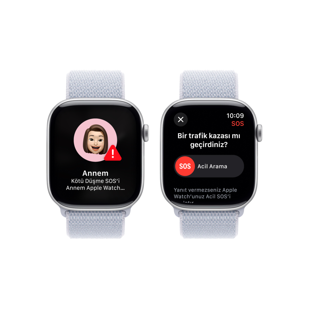 Apple Watch 10 GPS 42mm Gümüş SL Akıllı Saat