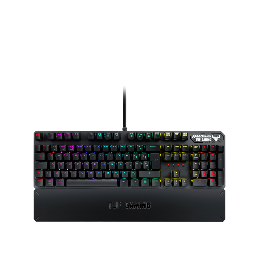 Asus TUF Gaming K3 Red Klavye Oyuncu Ekipmanları