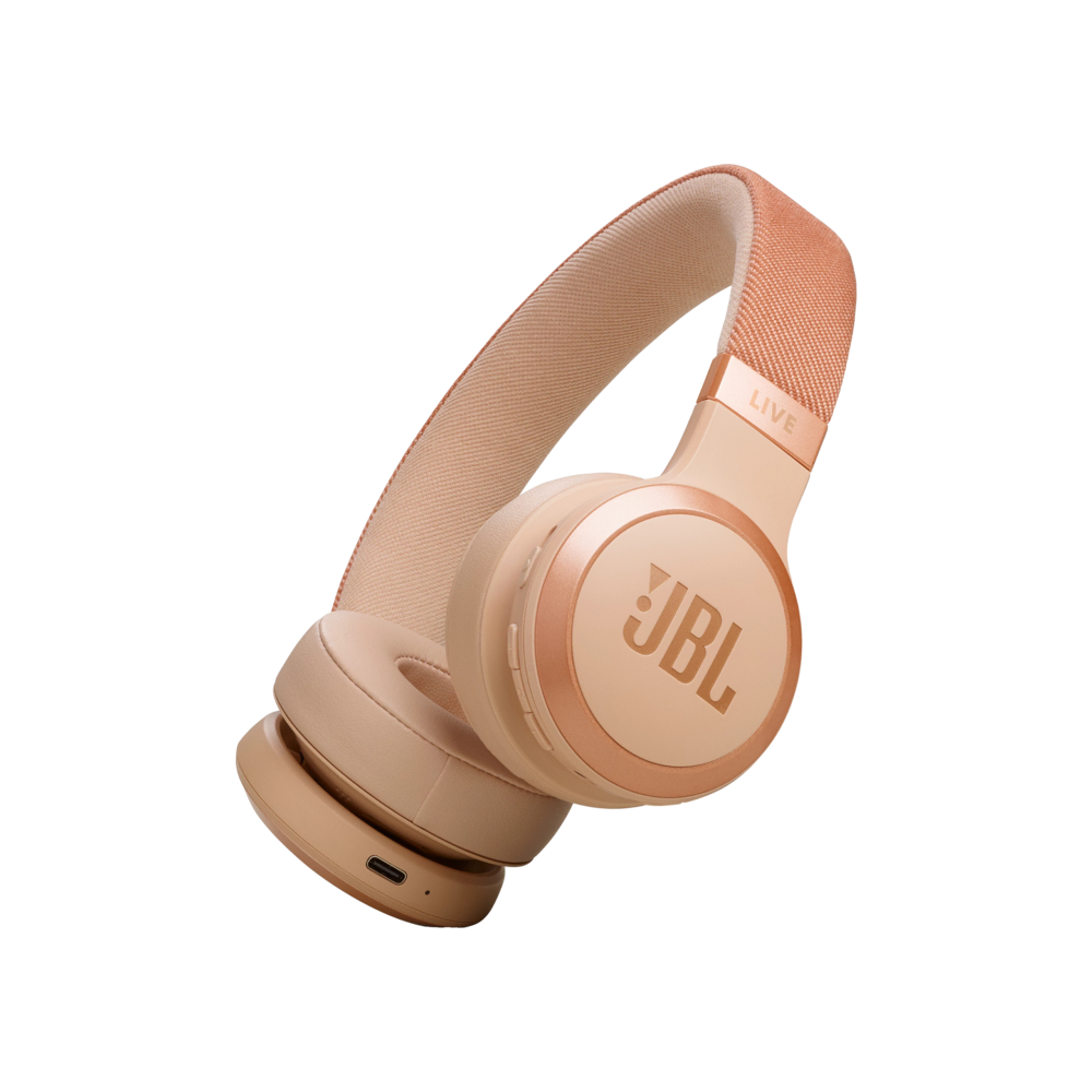 JBL Live 670 BT,Wireless Kulaklık,OE BEJ Kulaklık