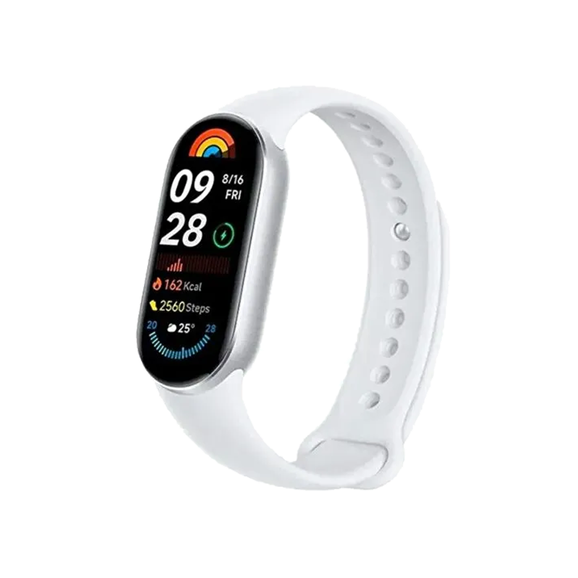 Xiaomi Smart Band 9 – Tracker Fitness Con AMOLED Da 1,63”, Batteria 21 Giorni, 5 ATM, 150 Modalità Sport, Colore Glacier Silver, Garanzia 2 Anni