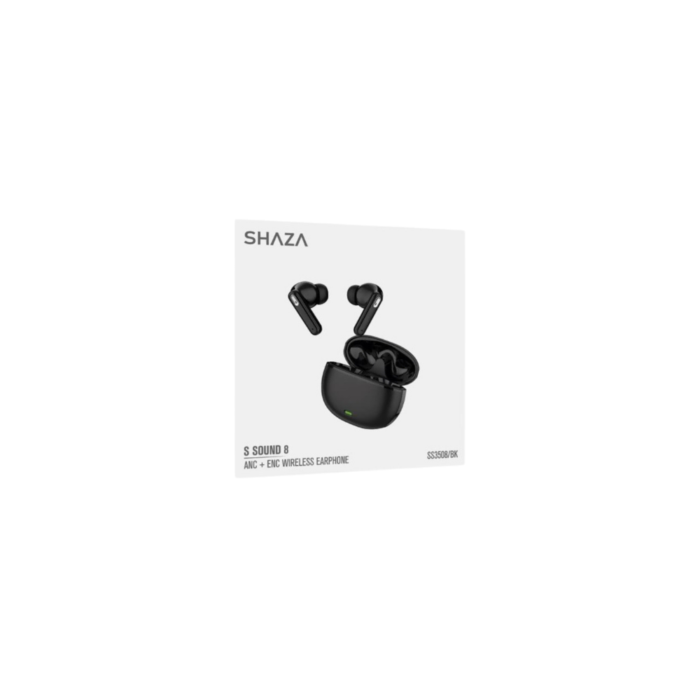 SHAZA S Sound 8 Bluetooth Kulaklık Siyah Kulaklık
