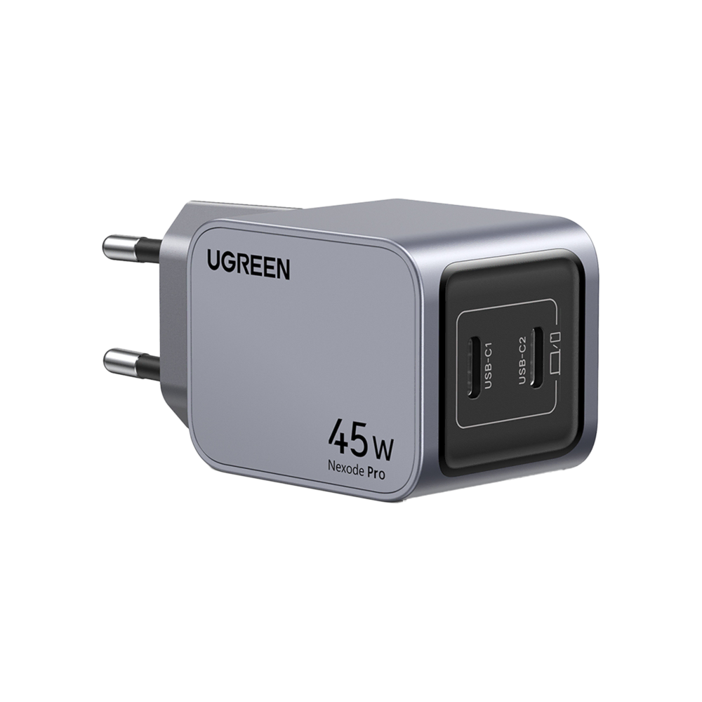 UGREEN Nexode Pro 45W Şarj Cihazı, Gri Cep Telefonu Aksesuar