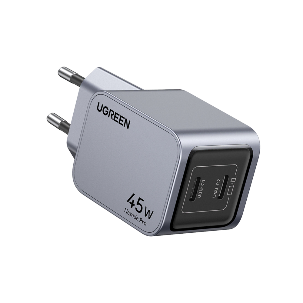 UGREEN Nexode Pro 45W Şarj Cihazı, Gri Cep Telefonu Aksesuar