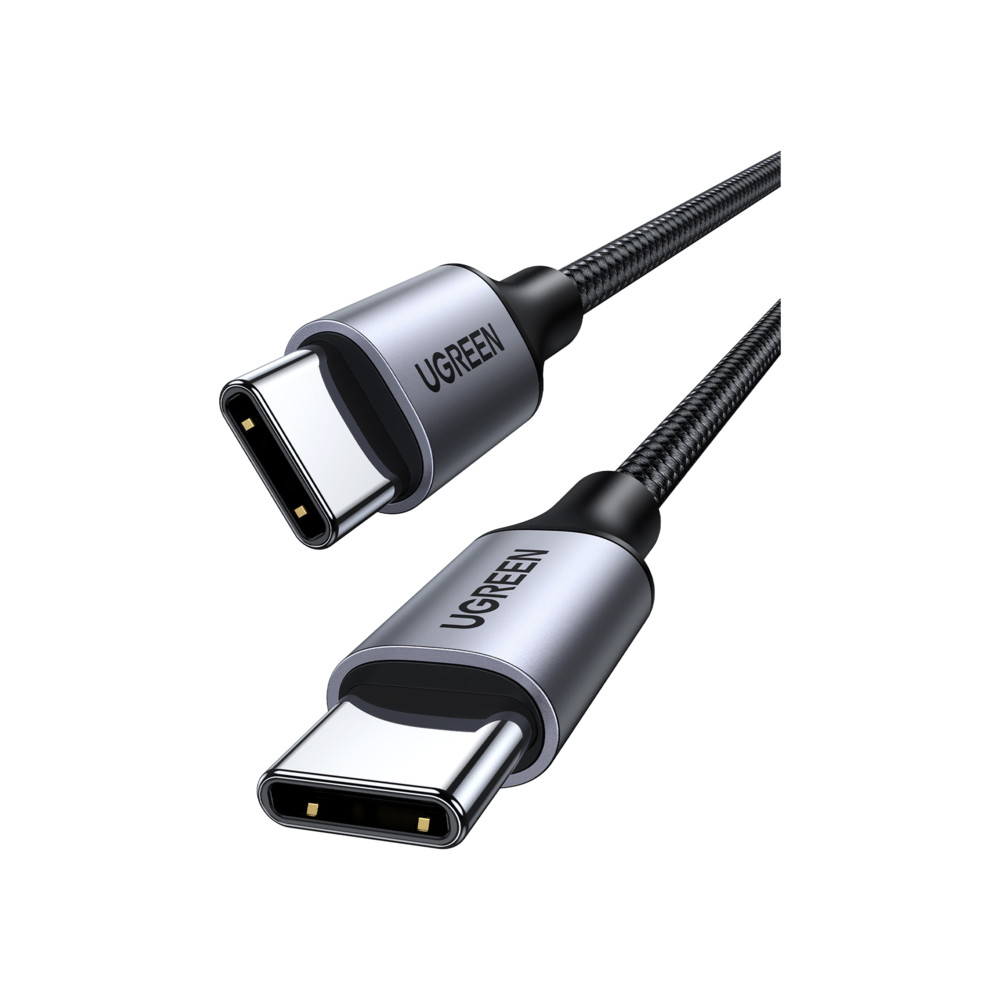 UGREEN USB-C 60W Örgülü Kablo Syh 1M Cep Telefonu Aksesuar