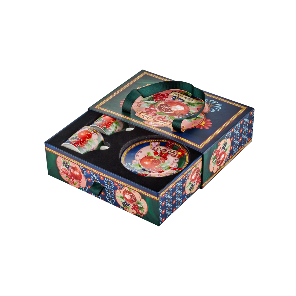 Chiara Alessi Capri Yeşil Fincan Seti Kahve Fincanları