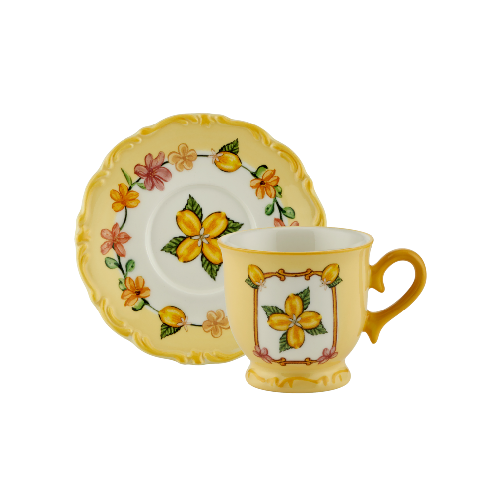 Chiara Alessi Il Sogno Sarı Fincan Seti Kahve Fincanları