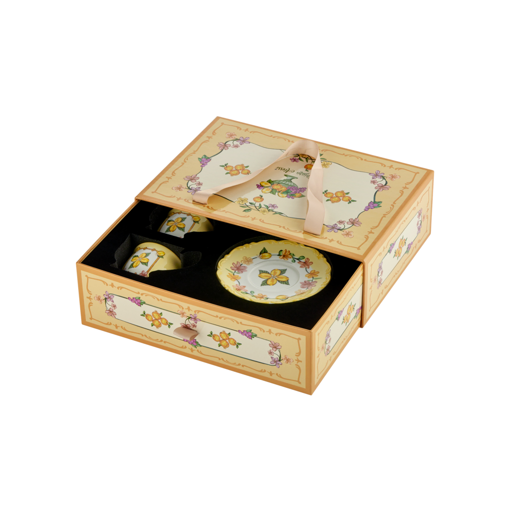 Chiara Alessi Il Sogno Sarı Fincan Seti Kahve Fincanları