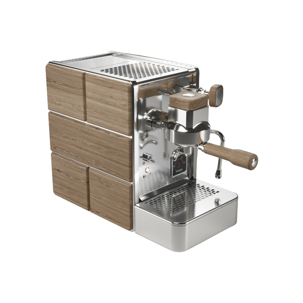 Stone Mine Premium Kahve Makinesi Wood Espresso Makinesi