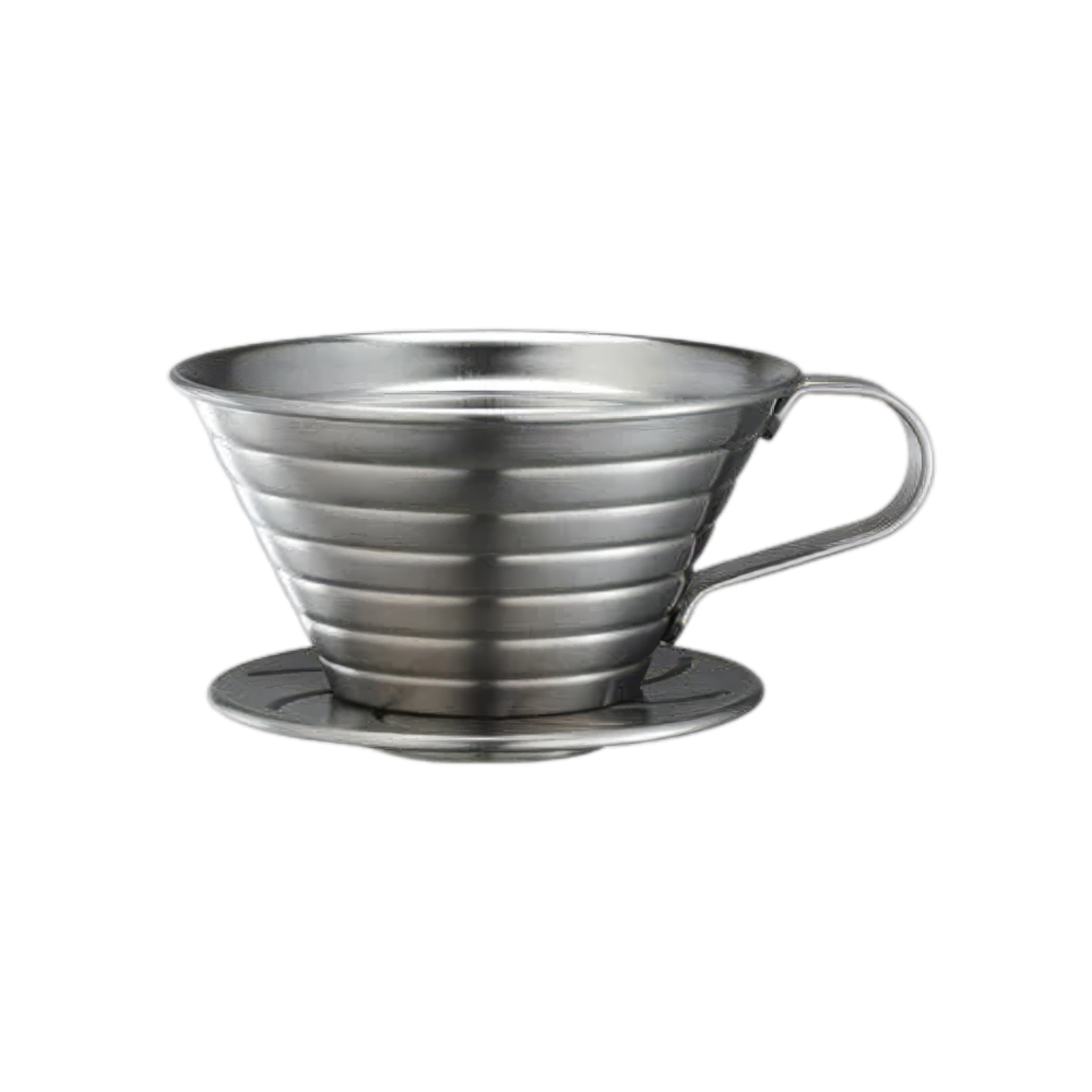 Tiamo Paslanmaz K02 Dripper Kahve Demleme Ekipmanları