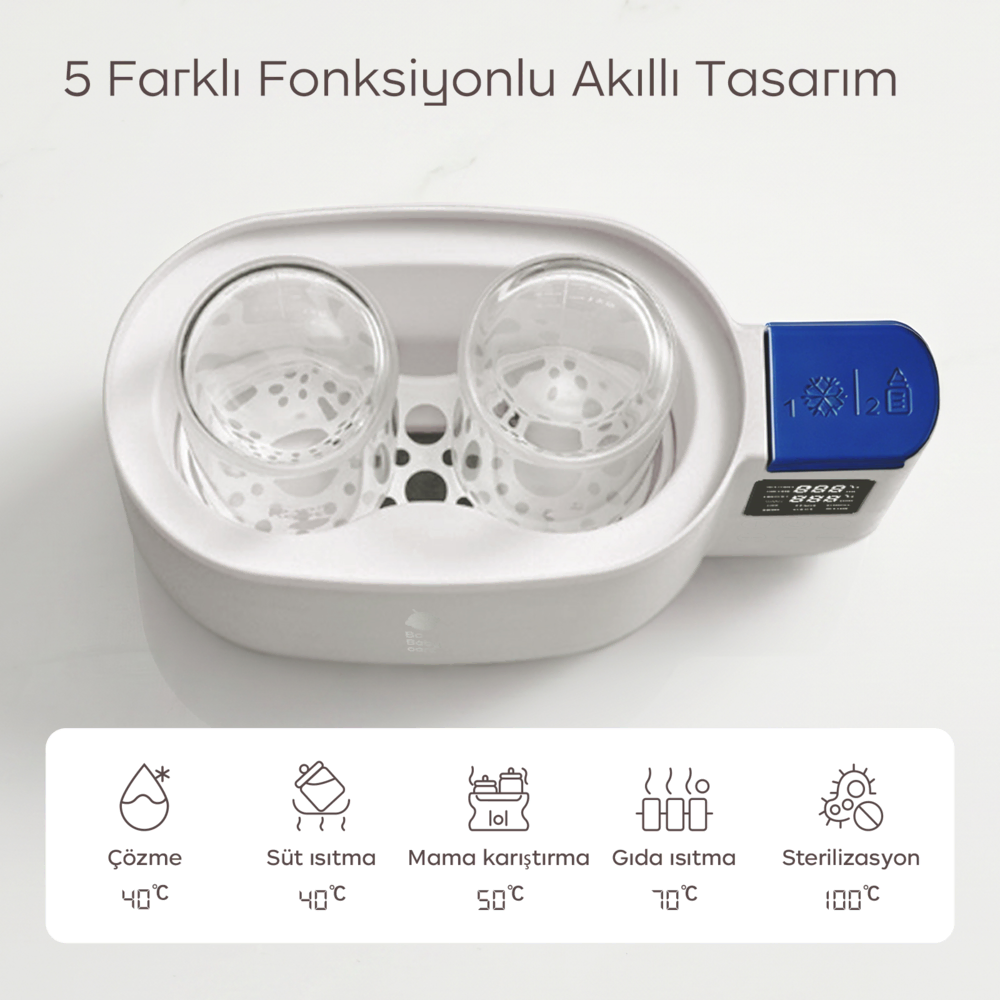 Bc Babycare NouriOne Baby Bottle Warmer Biberon Isıtıcısı 