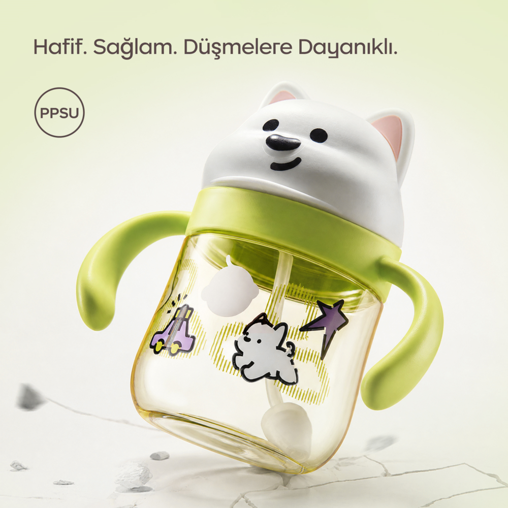 Bc Babycare WESTIE SIPPY CUP PINK Anne & Bebek Ürünleri&nbsp;(Fotoğraf 2/9)