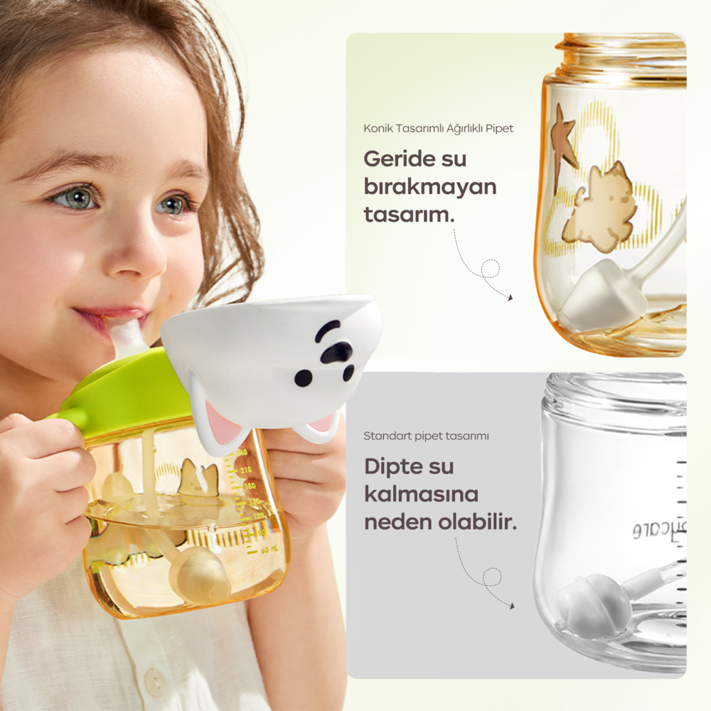 Bc Babycare WESTIE SIPPY CUP PINK Anne & Bebek Ürünleri&nbsp;(Fotoğraf 4/9)