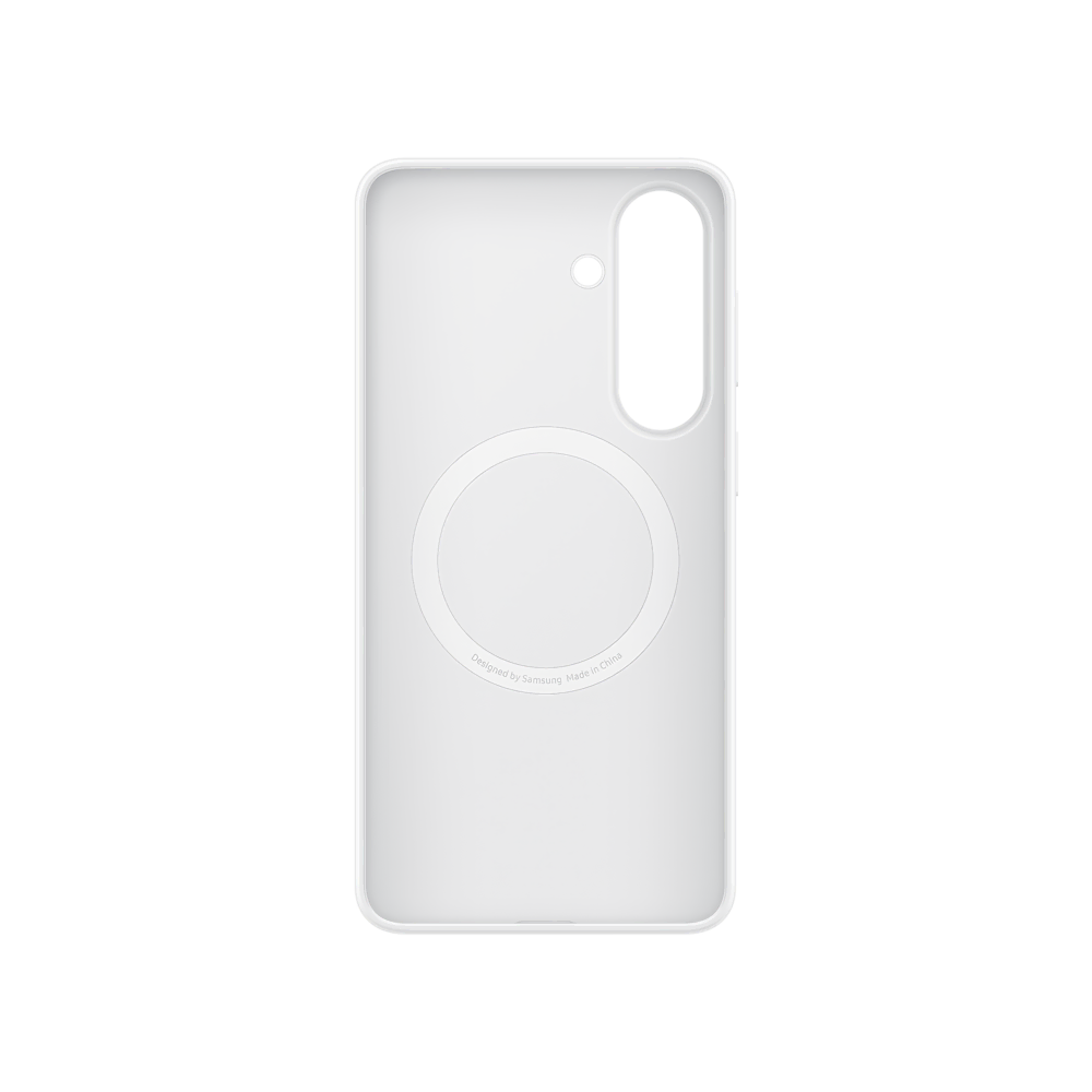 Samsung Glxy S26+ Silkon  Klıf  Beyaz Telefon Kılıfı