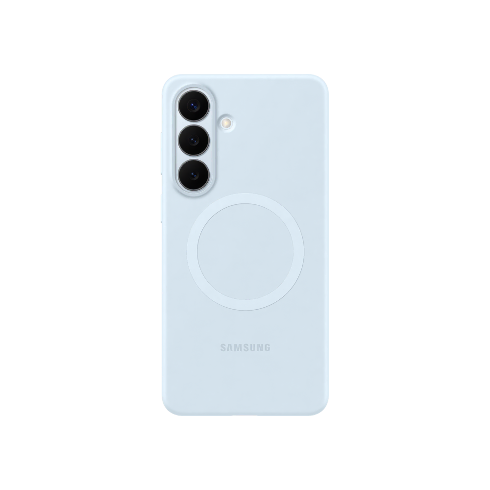 Samsung Glxy S26+ Silkon Klıf A.Mavi Telefon Kılıfı
