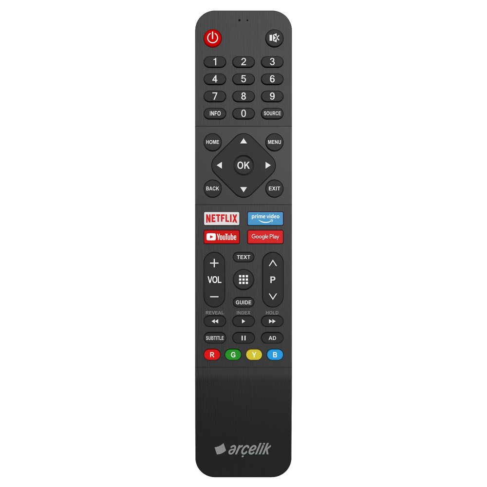 Arçelik TV Kumandası – Standart 44 Serisi Televizyon Aksesuarları