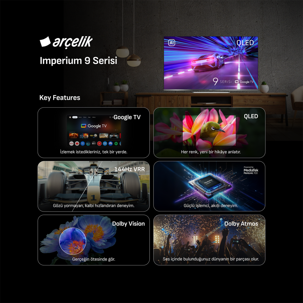 Imperium 9 AI QLED 120Hz 75